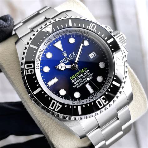 deep sea blue rolex|Rolex sea dweller deepsea price.